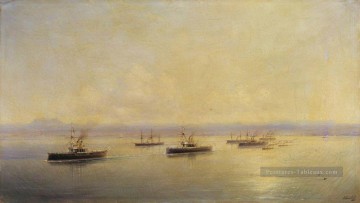 Flotte Ivan Aivazovsky à Sébastopol Paysage marin Peinture à l'huile